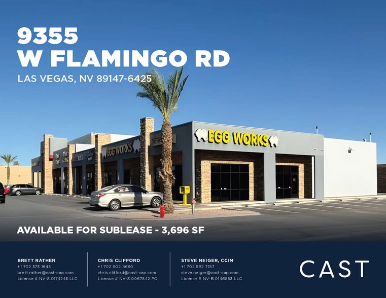 Primary Photo Of 9355 W Flamingo Rd, Las Vegas Restaurant For Lease