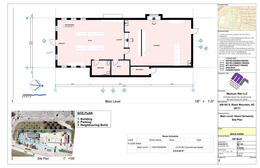 More Photos Of 510 NC Highway 9, Black Mountain Fast Food For Lease