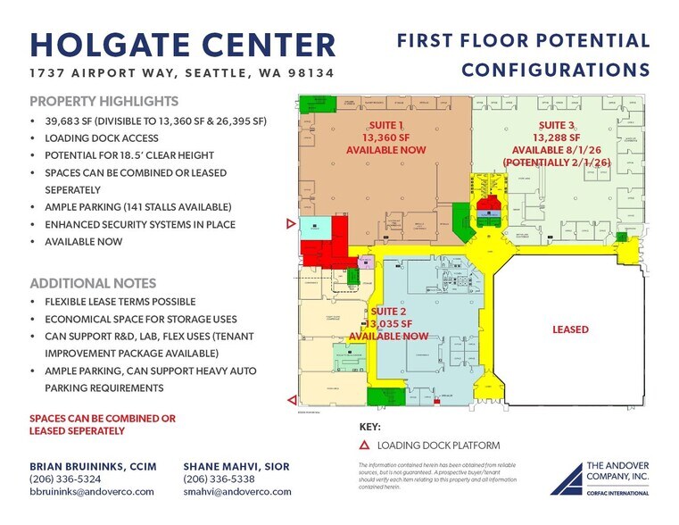 More Photos Of 1737 Airport Way S, Seattle Light Manufacturing For Lease