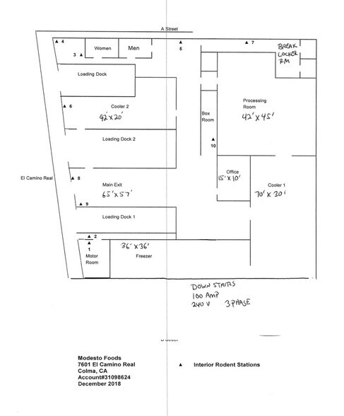 More Photos Of 7601 El Camino Real, Daly City Food Processing For Lease