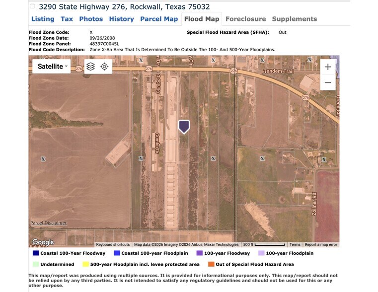 More Photos Of 3290 State Highway 276, Rockwall Land For Sale