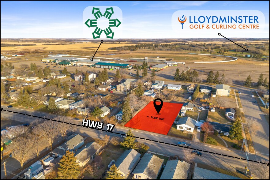 Primary Photo Of 5509/5513 50 Av, Lloydminster Land For Sale