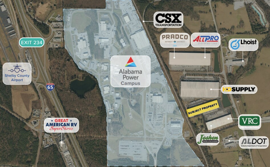 More Photos Of 3536 Highway 31, Calera Distribution For Lease