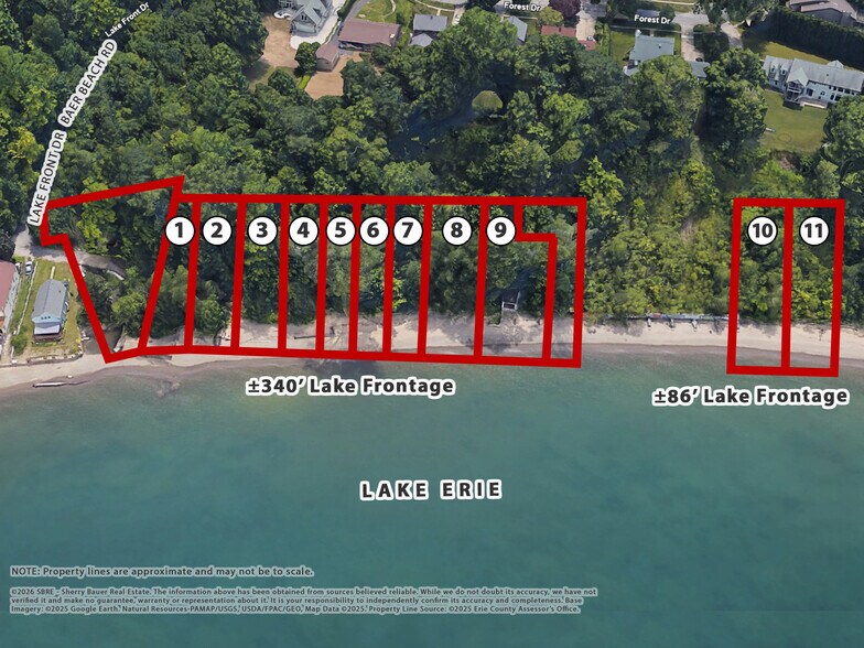 Primary Photo Of 0 Lake Front Dr, Erie Land For Sale