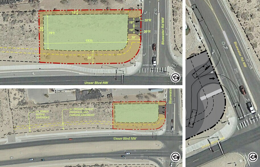 More Photos Of 400 Unser Blvd SE, Albuquerque Land For Lease