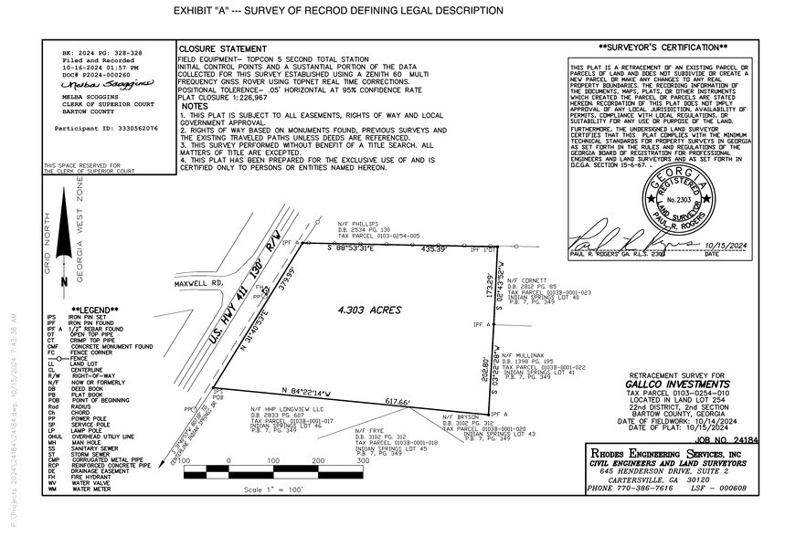 More Photos Of 00 NE Hwy 411, Rydal Land For Sale