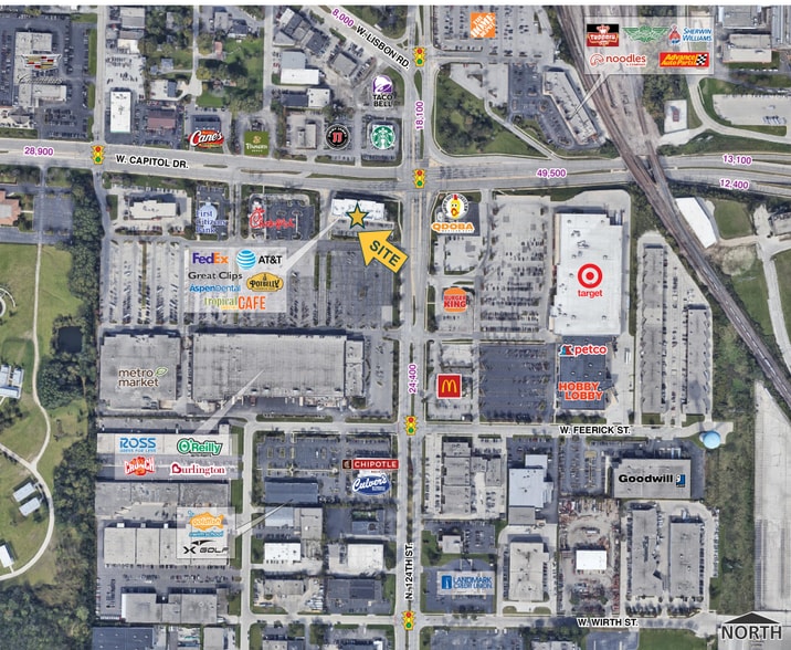 More Photos Of 12455 W Capitol Dr, Brookfield Freestanding For Lease