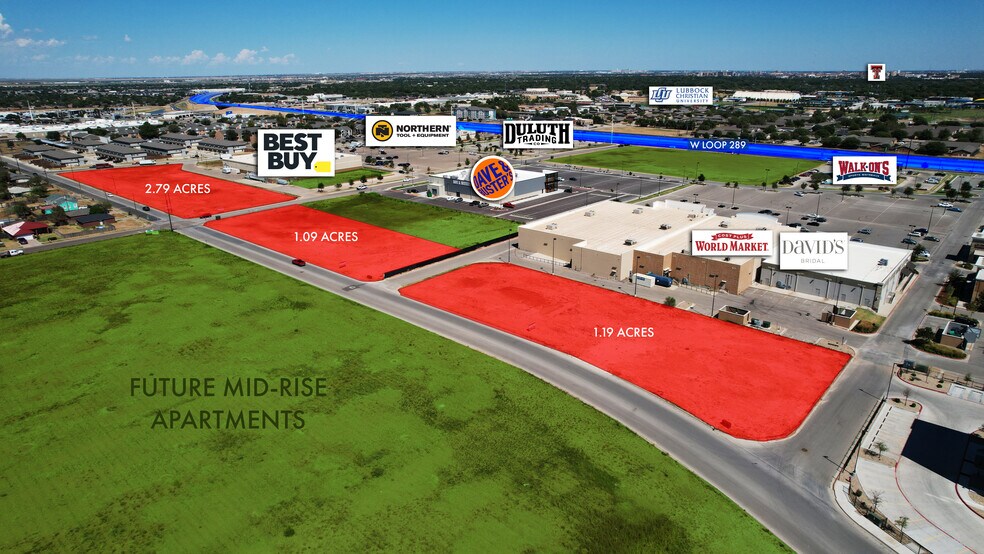 More Photos Of 2501 Iola Ave, Lubbock Land For Lease