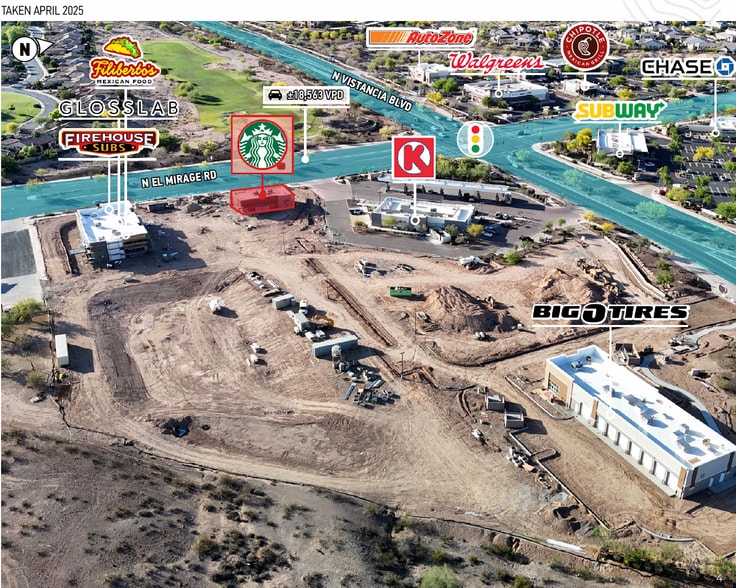 More Photos Of SWC of Vistancia & El Mirage Rd blvd, Peoria Restaurant For Sale