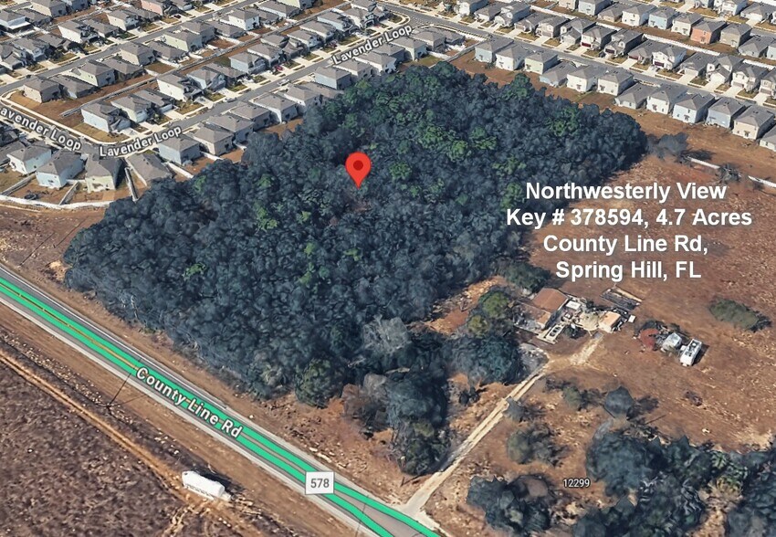 Primary Photo Of 12163 County Line Rd, Spring Hill Land For Sale