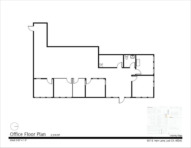 More Photos Of 801 S Ham Ln, Lodi Office For Lease
