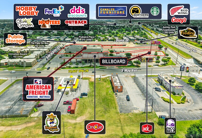 More Photos Of 2825 I-240 Service Road, Oklahoma City Storefront For Sale