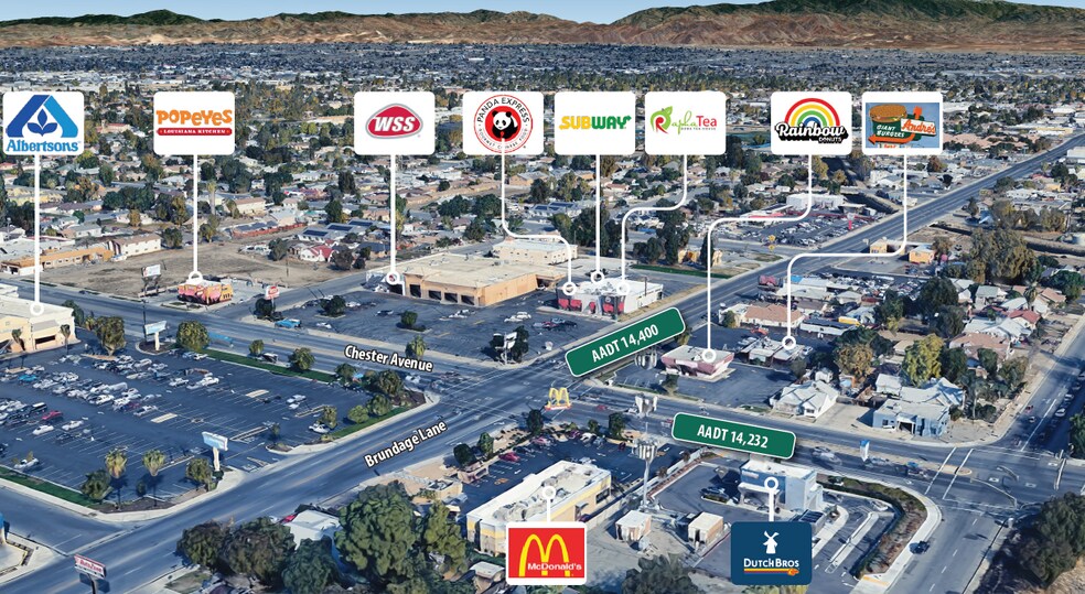 More Photos Of 1400 Brundage Ln, Bakersfield General Retail For Lease