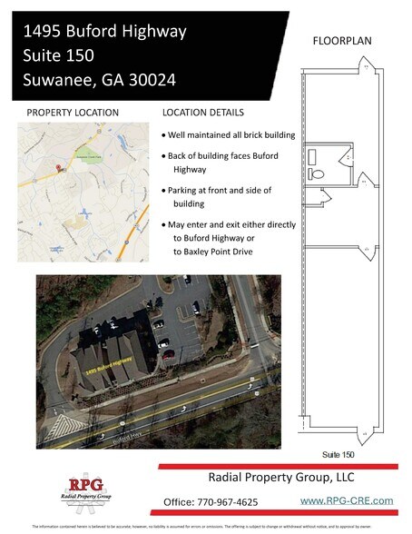 More Photos Of 1495 Buford Hwy, Suwanee Office For Lease