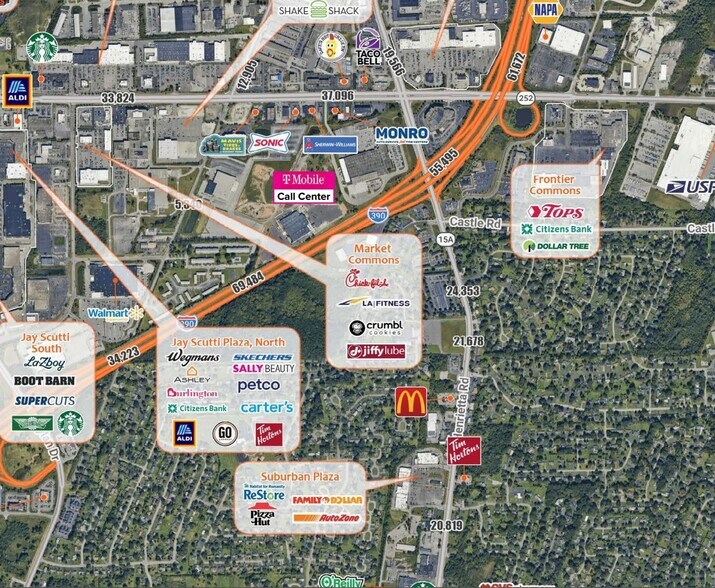 More Photos Of 3400 W Henrietta Rd, Rochester Freestanding For Sale