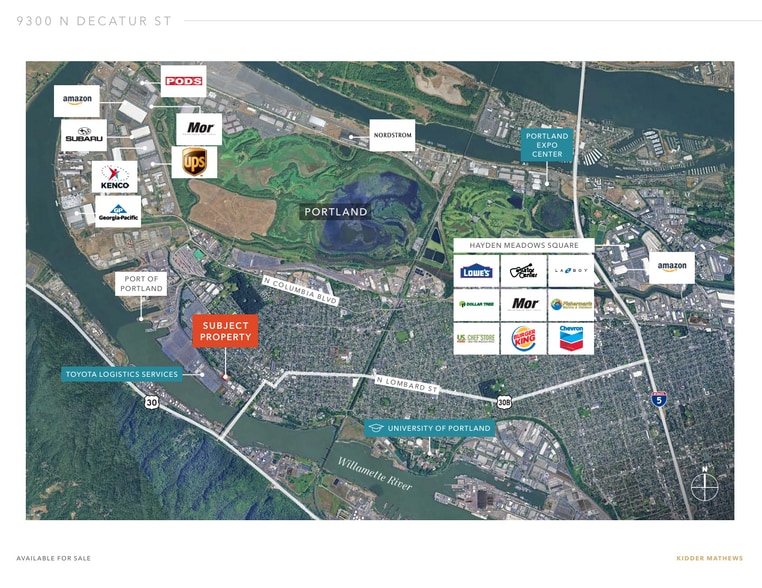 More Photos Of 9300 N Decatur St, Portland Warehouse For Sale