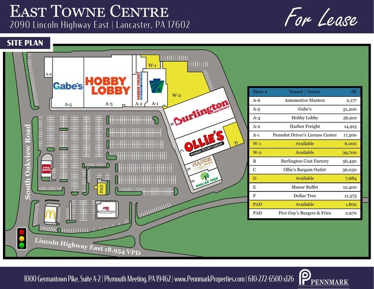 More Photos Of 2090 E Lincoln Hwy, Lancaster Unknown For Lease