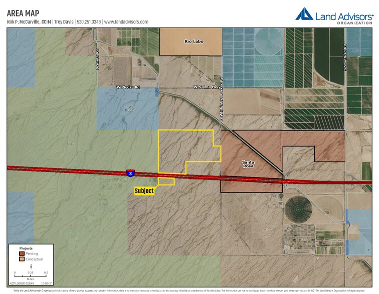 More Photos Of I-8 & White and Parker Road, Stanfield Land For Sale