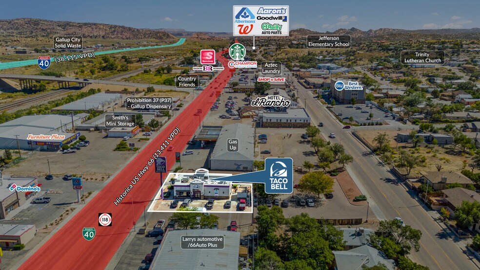 More Photos Of 914 E Historic Highway 66, Gallup Fast Food For Sale