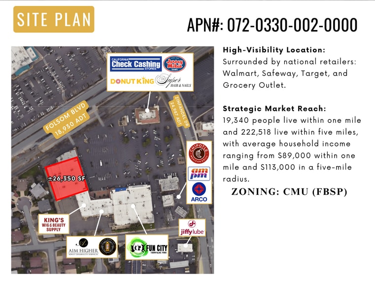 More Photos Of 2810 Zinfandel Dr, Rancho Cordova General Retail For Sale