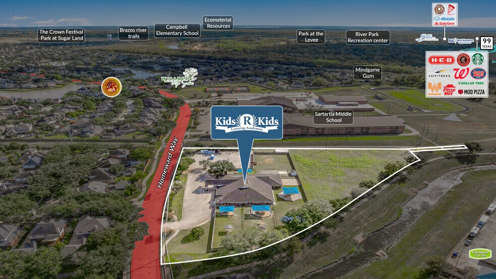 More Photos Of 8202 Homeward Way, Sugar Land Daycare Center For Sale