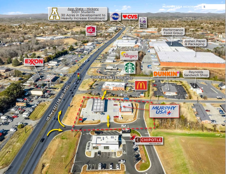 More Photos Of 140 Us Highway 321 NW, Hickory Convenience Store For Sale