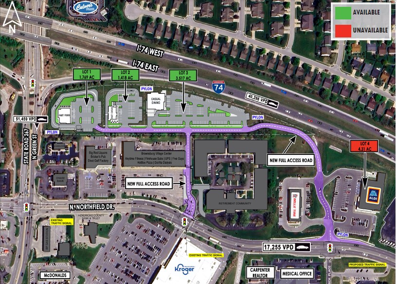 More Photos Of Rt 267 And I-74, Brownsburg Land For Sale