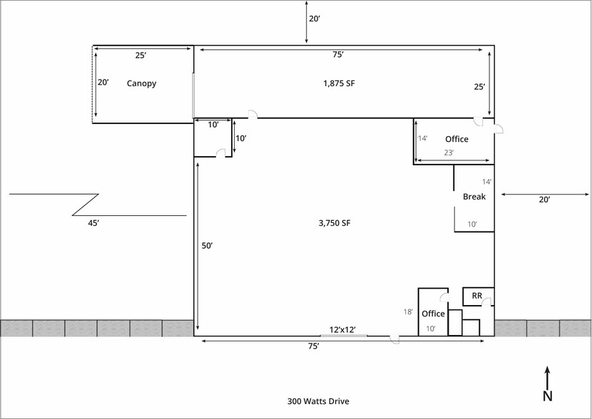 More Photos Of 300 Watts Dr, Bakersfield Warehouse For Sale