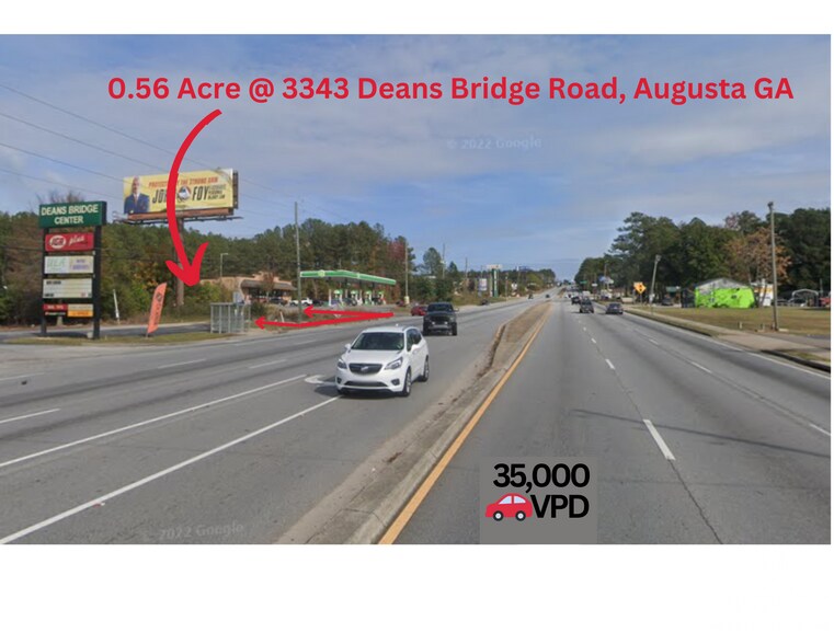 More Photos Of 3343 Deans Bridge Rd, Augusta Land For Lease