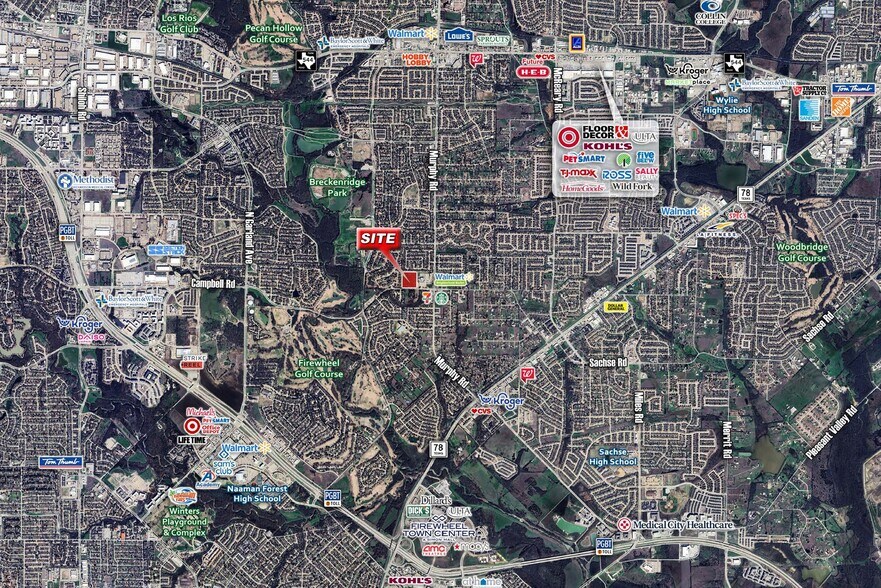 More Photos Of NWQ Campbell Rd & Murphy Rd, Garland Land For Sale