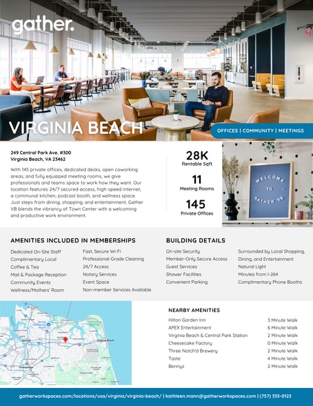 More Photos Of 249 Central Park Ave, Virginia Beach Coworking Space