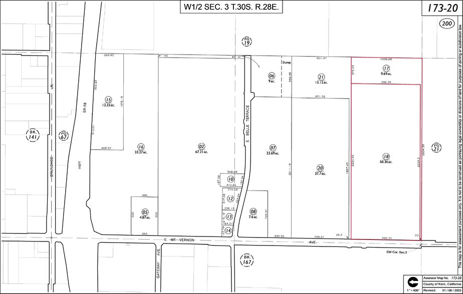More Photos Of 1501 Mount Vernon Ave, Bakersfield Land For Sale