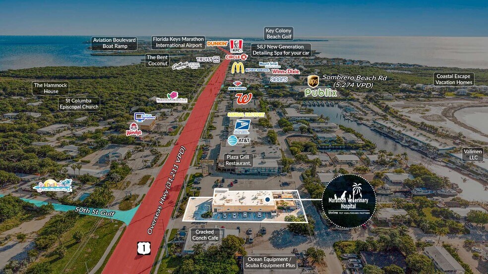 More Photos Of 5001 Overseas Hwy, Marathon Veterinarian Kennel For Sale