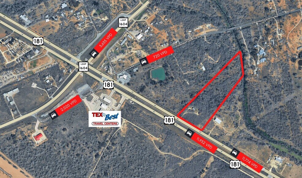 Primary Photo Of 15722 S US Highway 181, San Antonio Land For Sale