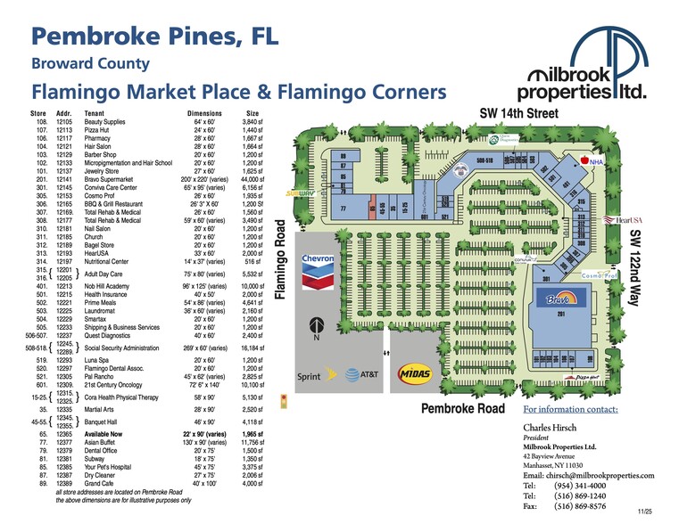 More Photos Of 12315-12389 Pembroke Rd, Pembroke Pines Unknown For Lease