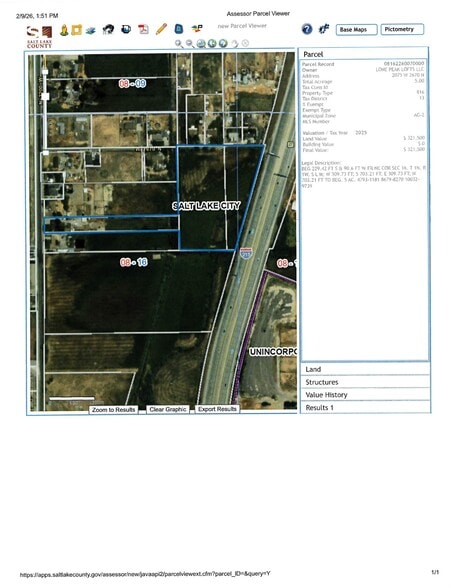 More Photos Of 2075 2670 North Street, Salt Lake City Land For Sale