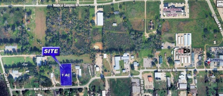 Primary Photo Of 14506 Mary Jane Ln, Tomball Land For Sale