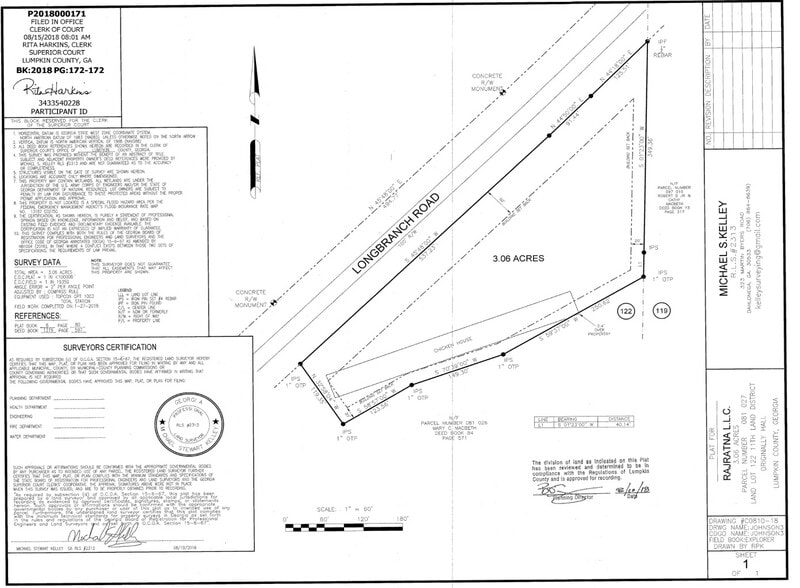 More Photos Of 2172 Long Branch Road, Dahlonega Land For Sale