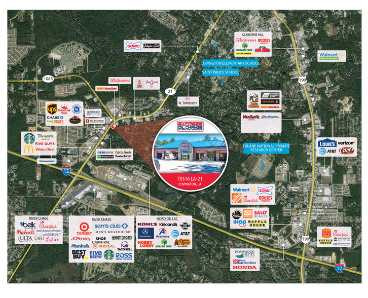 More Photos Of Express Oil, Covington Freestanding For Sale