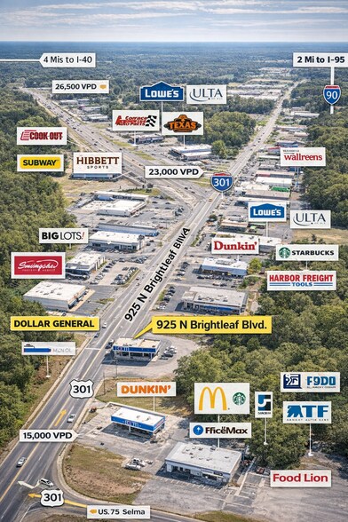 More Photos Of 925 N Brightleaf Blvd, Smithfield Freestanding For Sale