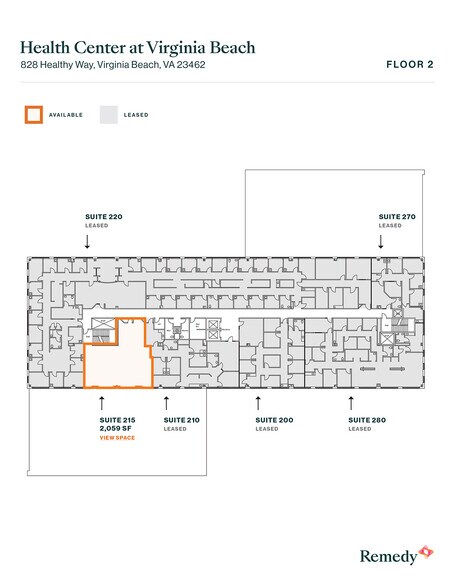 More Photos Of 828 Healthy Way, Virginia Beach Medical For Lease