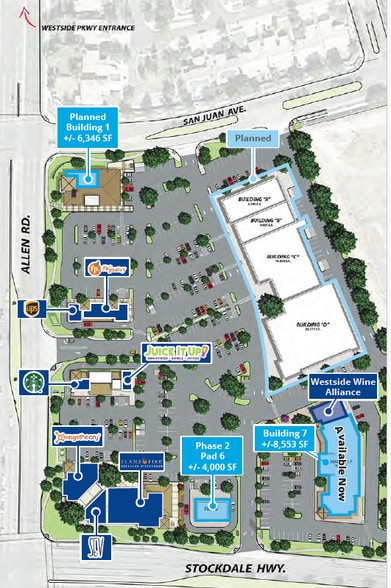More Photos Of 12800 Stockdale Hwy, Bakersfield Unknown For Lease