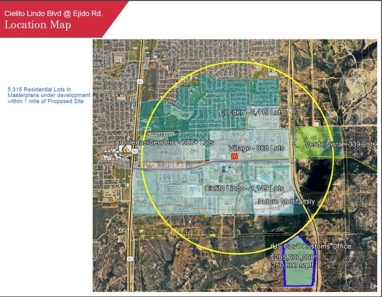 More Photos Of 5601 Cielito Lindo Blvd, Laredo Land For Sale