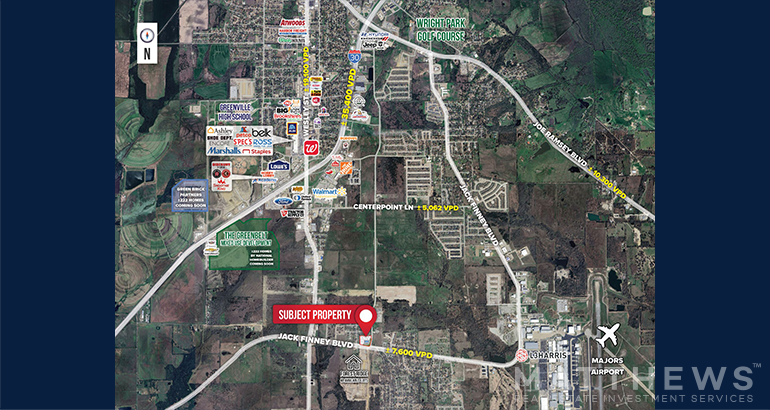 More Photos Of NWC of Jack Finney and Roy Warren, Greenville Land For Sale