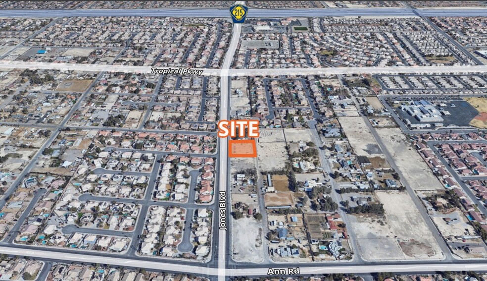 Primary Photo Of 5770 N Jones Blvd, Las Vegas Land For Sale