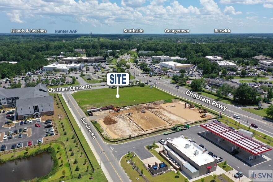 More Photos Of Chatham Parkway & Chatham Center Drive, Savannah Land For Lease