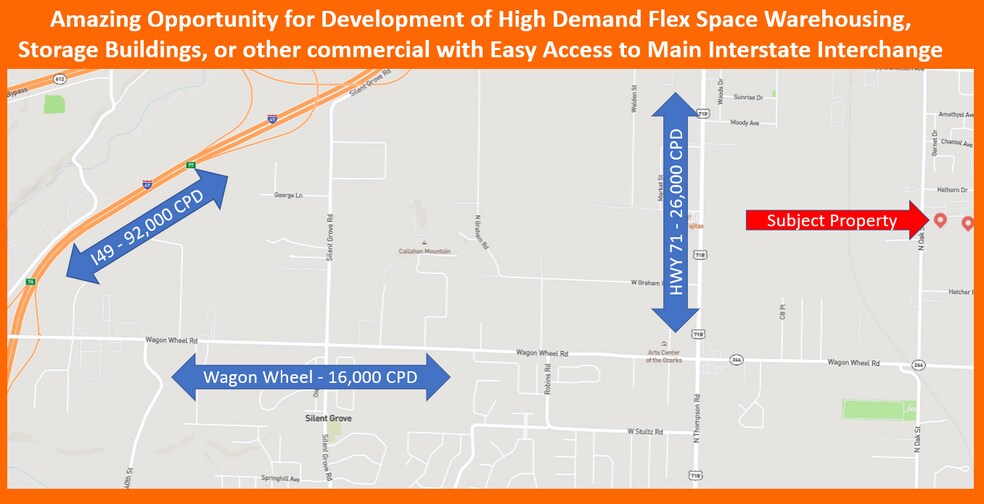 More Photos Of N Oak, Springdale Land For Sale