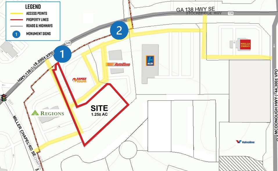 More Photos Of 1840 Highway 138 SE, Conyers Land For Sale