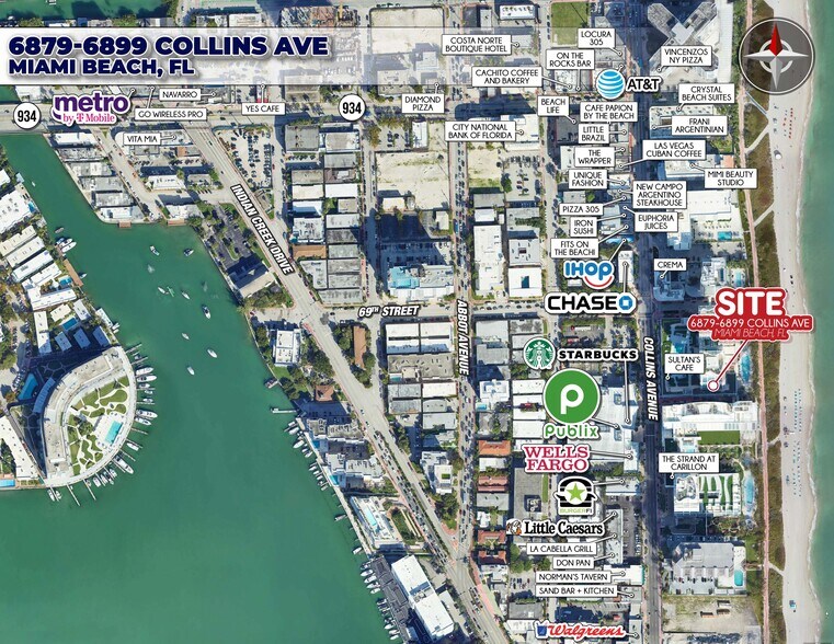 More Photos Of 6879-6899 Collins Ave, Miami Beach, Miami Beach Hotel For Lease