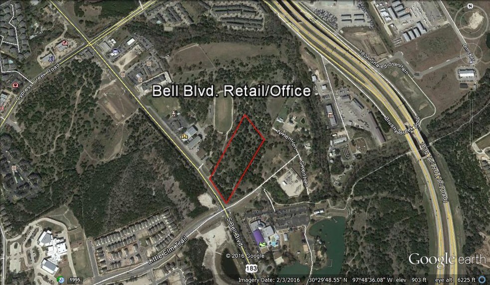 Primary Photo Of 1200 S Bell Blvd, Cedar Park Land For Sale